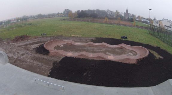 Earthen Pumptrack in Niemce