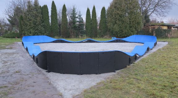 Niet-stationaire modulaire pumptrack