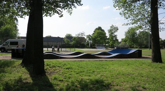 Modulær pumptrack