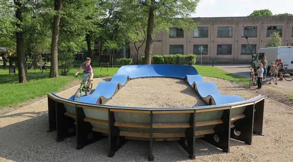 Modulární pumptrack