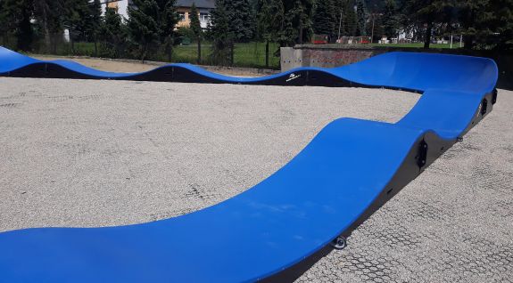 Pumptrack cyklostezka z modulů