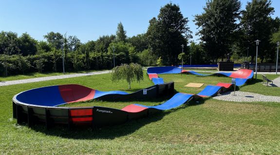 Modulární pumptrack v Zabrze