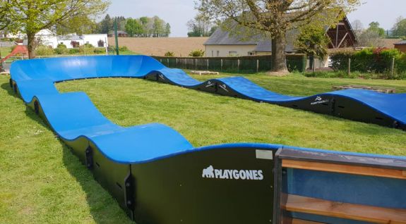 A bicycle playground - a composite pumptrack