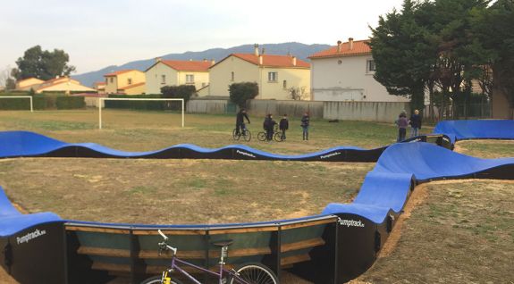 Modular pumptrack