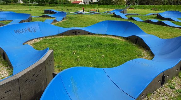 Composite pumptrack