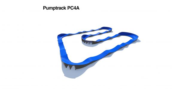 Modulära pumptrack PC4A