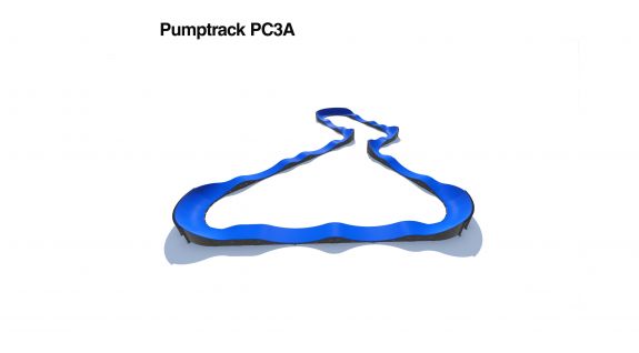 Kompozitní pumptrack PC3A