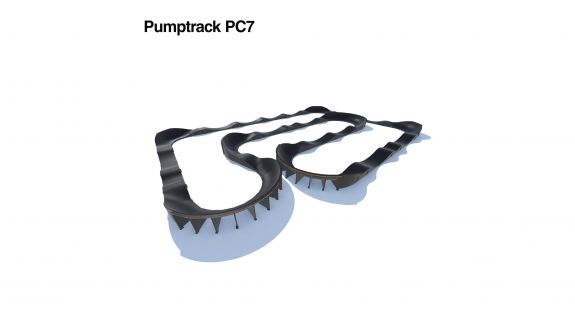 Modulární pumptrack PC7