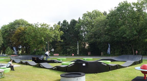 Composite pumptrack in Denmark