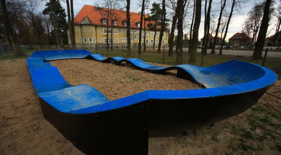 Modular cycling track Pumptrack