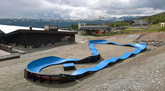 Composite pumptrack