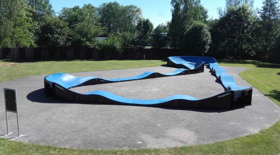 Modular pumptrack in Pawlowice (Poland)