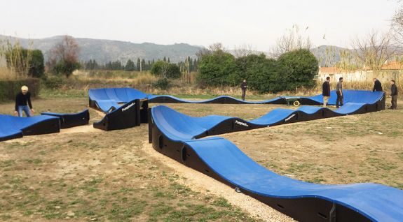 Pumptrack kompozytowy