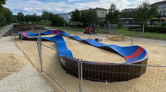 Modulär pumptrack