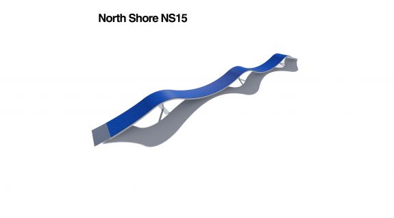 North Shore NS15 footbridge