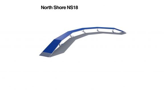 Render kładki North Shore NS18