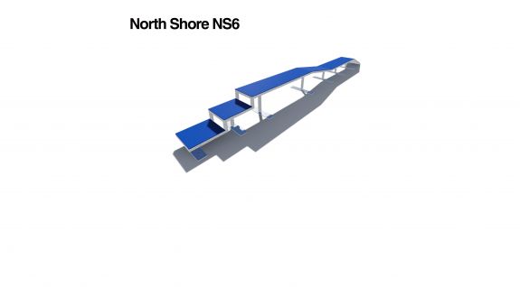 Render kładki North Shore NS6
