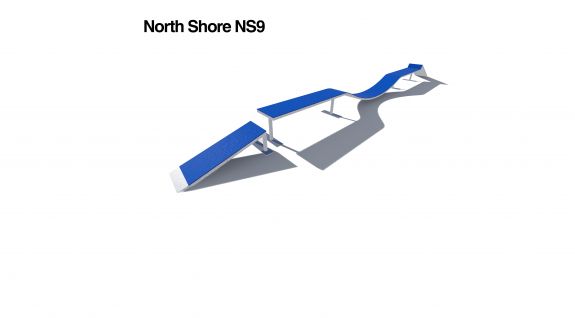 Render kładki North Shore NS9