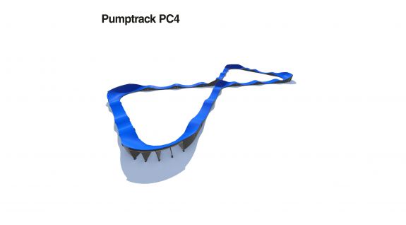 PC4 modulbasert pumptrack