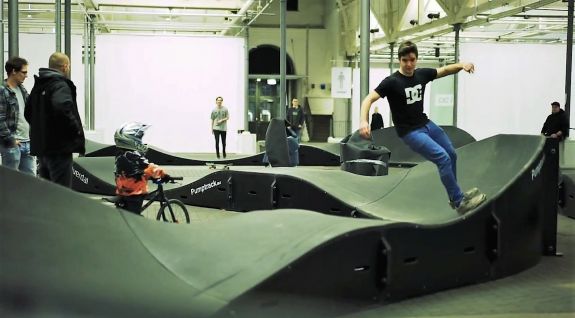 Pumptrack de compozit 