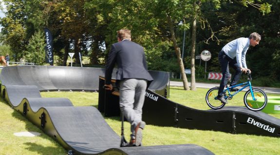 Pumptrack de compozit - Denmark