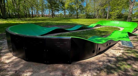 Pista de pumptrack din Gedsted 