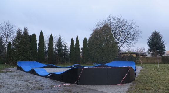 Trať čerpadla přizpůsobená pro skateboarding