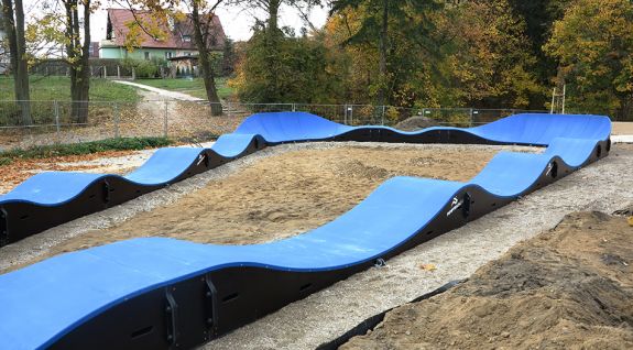 A bicycle playground - a composite pumptrack