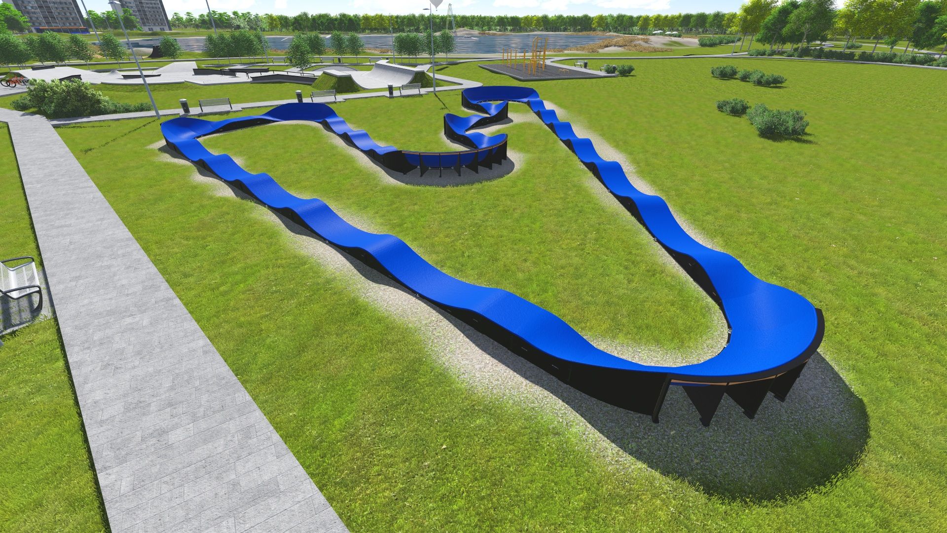 pumptrack modulaire - carte pumptrack france