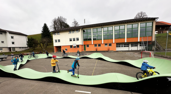 modulbasert pumptrack