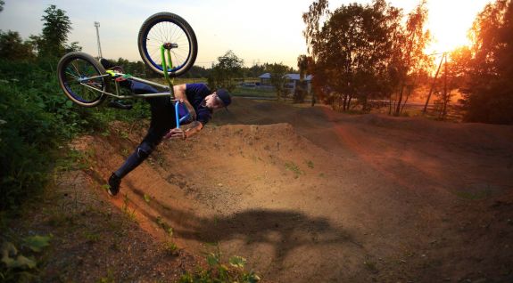 Earthern pumptrack in Olkusz