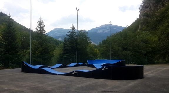 Modulaire pumptrack 