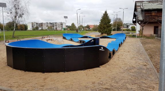 Modułowy pumptrack 