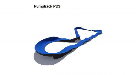 Pumptrack sklejkowy PD3