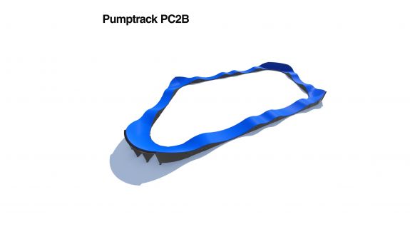 Kompozitní pumptrack PC2B