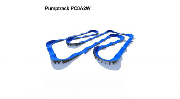 Pumptrack de compozit 