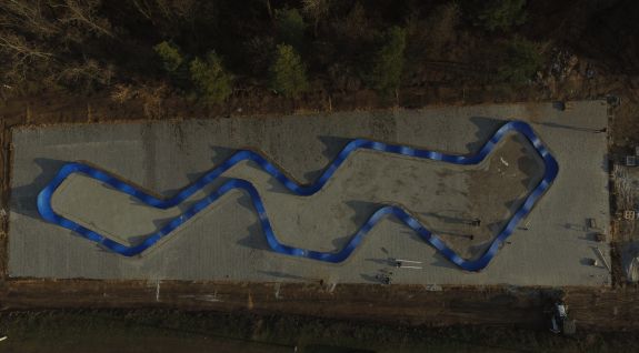 Pumptrack προσαρμοσμένο για longboarding