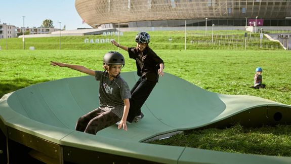 Насосна станція поруч з Tauron Arena Kraków 